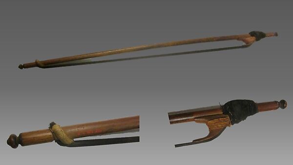 Dilruba, Wood, skin, various materials, Afghan