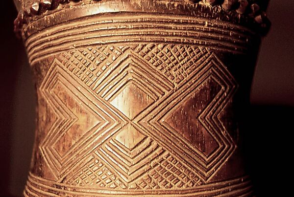 Bulup (drum), Wood, Kuba people, Kasai cluster