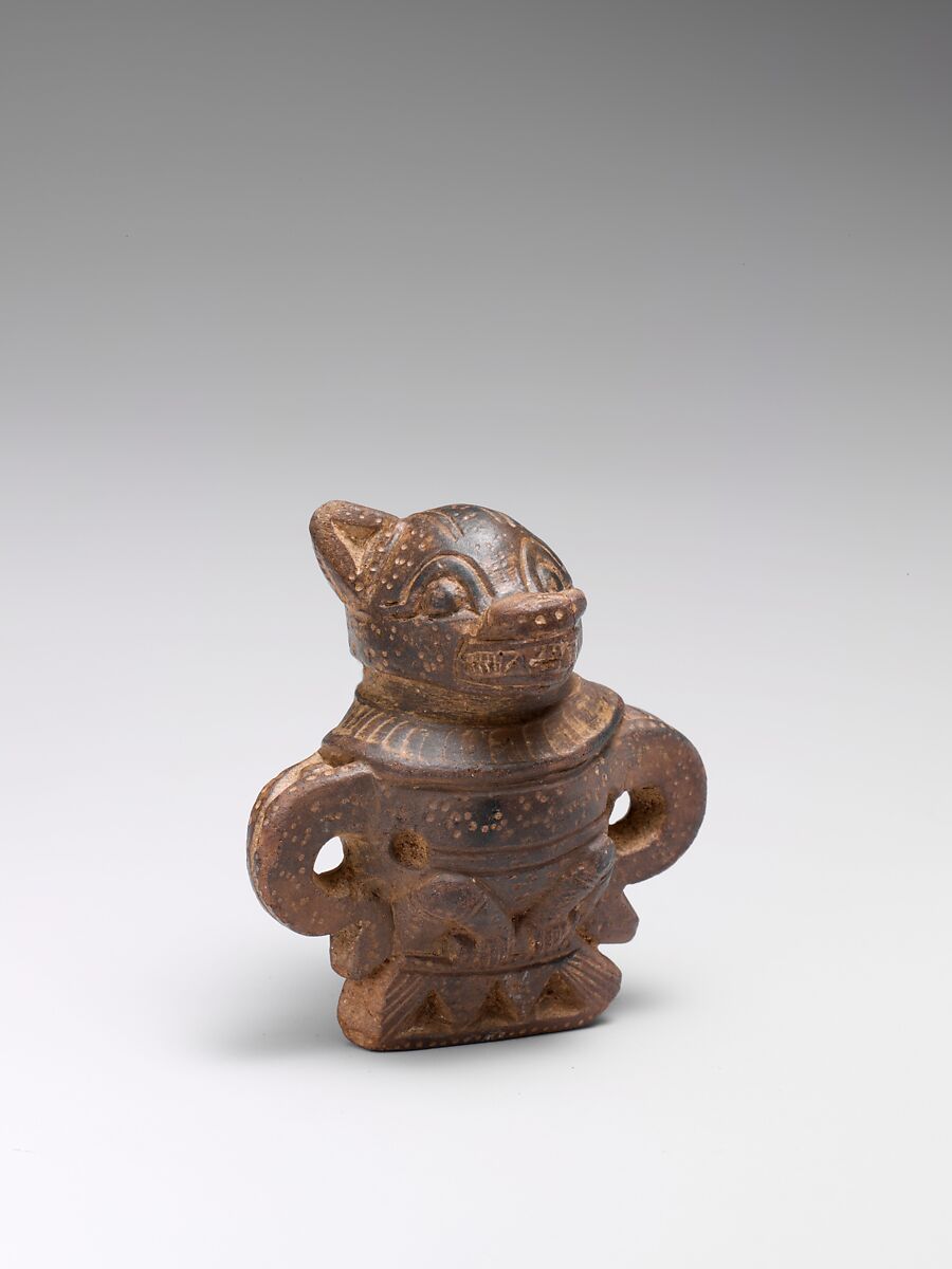 Ocarina, Ceramic, Tairona People; Gayraca style 