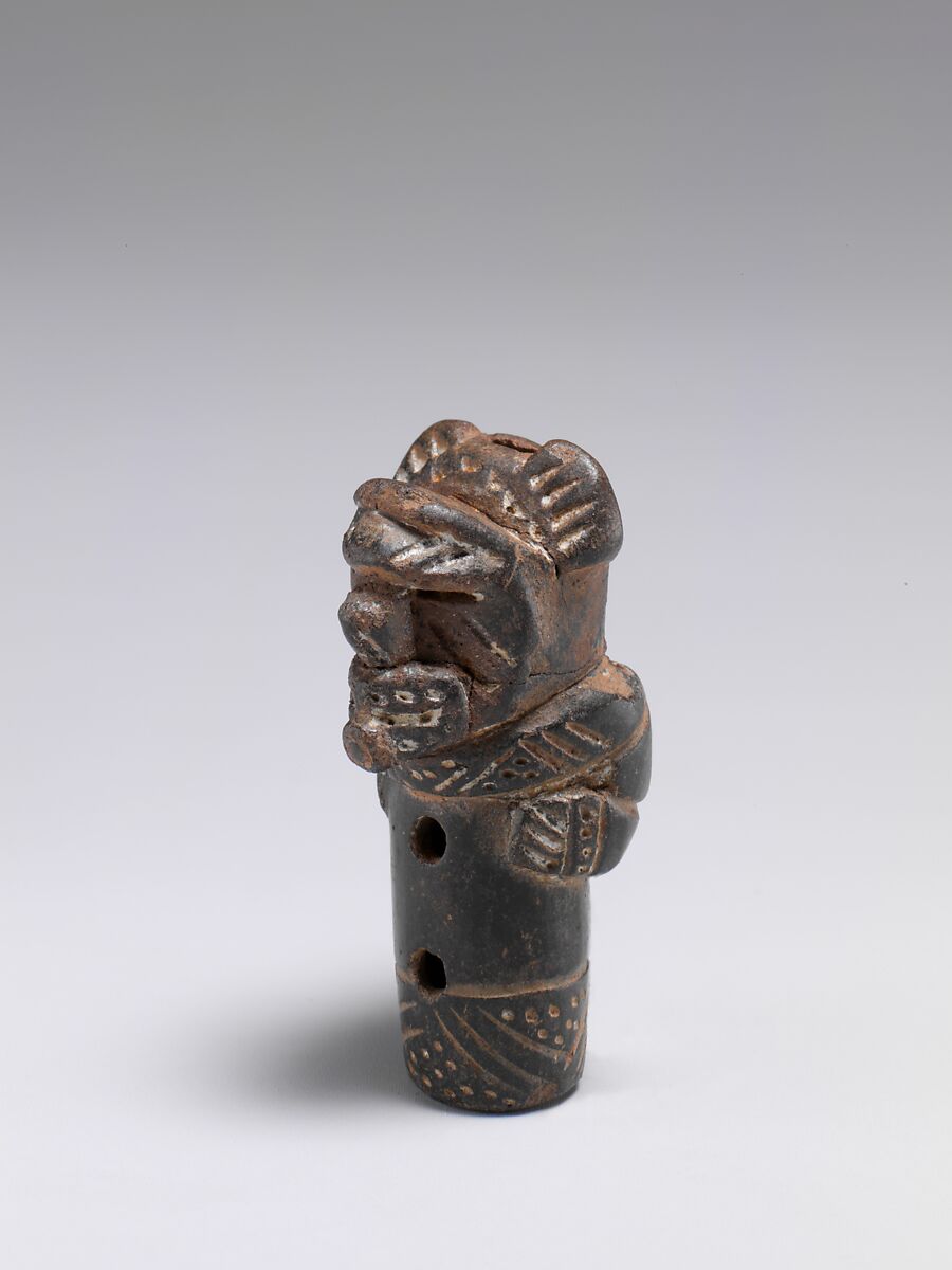 Flute, Ceramic, Tairona People; Gayraca style 