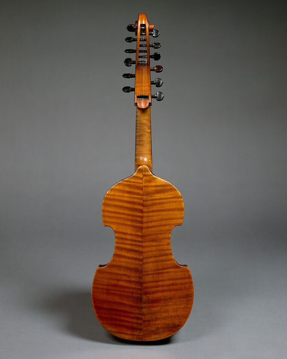 Viola d'Amore, Joseph Gagliano (1742–1820) (Italian, Naples), Spruce, maple, ebony, Italian
