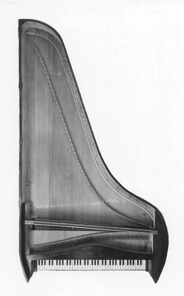 Grand Piano, Joseph Böhm (Austrian, Vienna 1786–ca.1850), Wood, various materials, Austrian