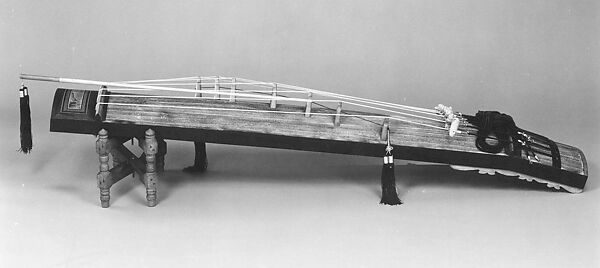 Chongak Ajaeng, Silk, plastic, rope, Korean