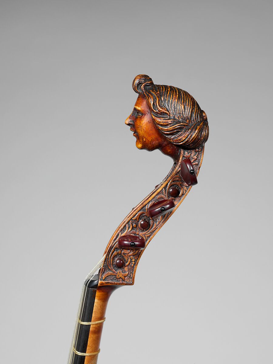 Division Viol, labeled Richard Meares (British, London 1647–1725 London), Spruce, ebony, maple, British