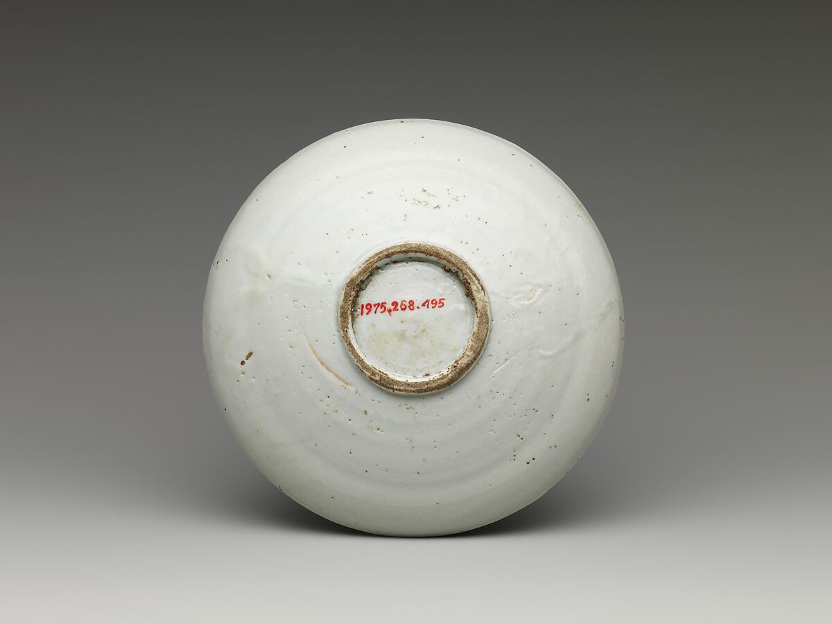 Small Dish (Kozara) with Chinese Male Figure, Porcelain with cobalt blue under transparent glaze (Hizen ware, Arita type), Japan