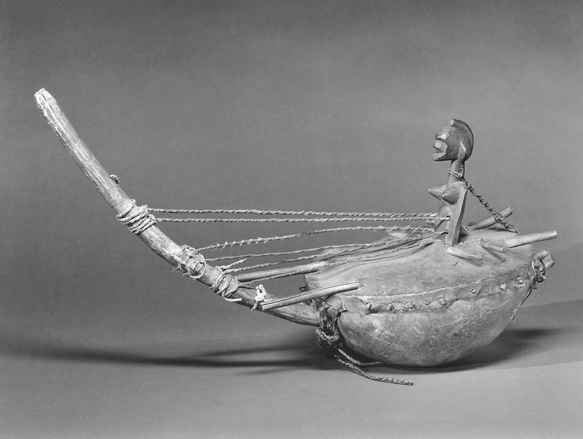 Korikaariye, Gourd, skin, wood, Senufo People