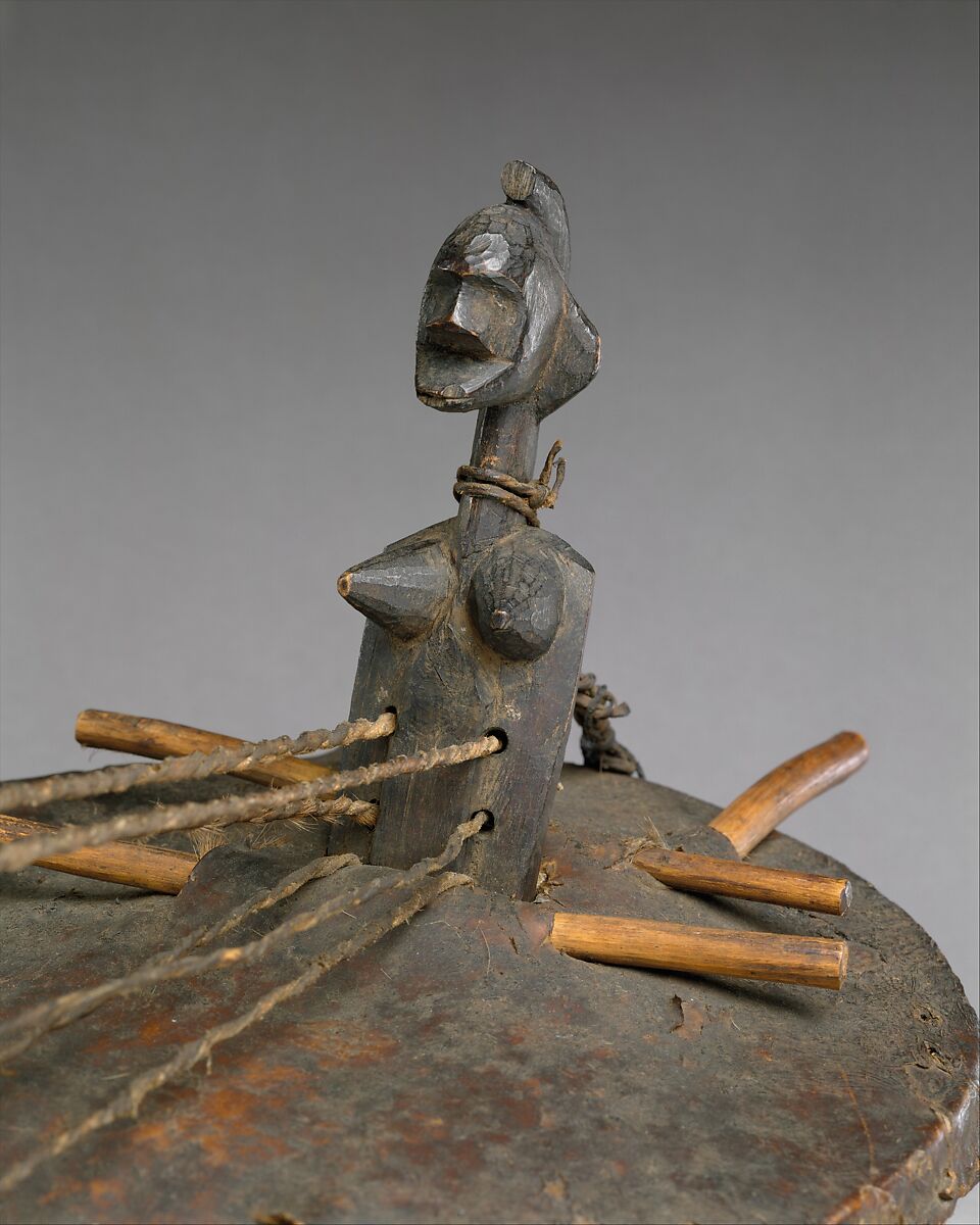 Korikaariye, Gourd, skin, wood, Senufo People