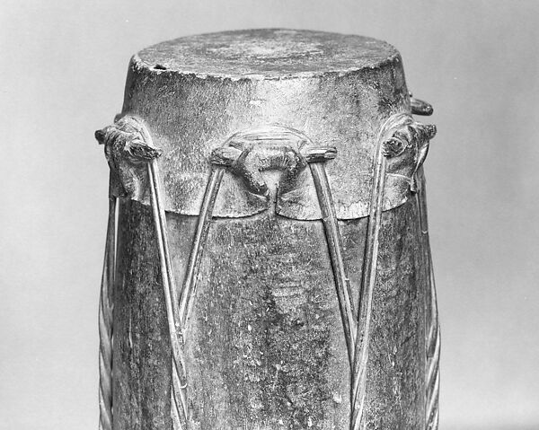 Taganing Drum, Wood, hide, rattan, Batak