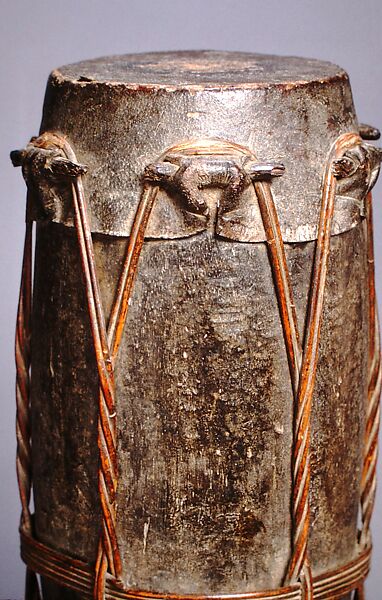 Taganing Drum, Wood, hide, rattan, Batak