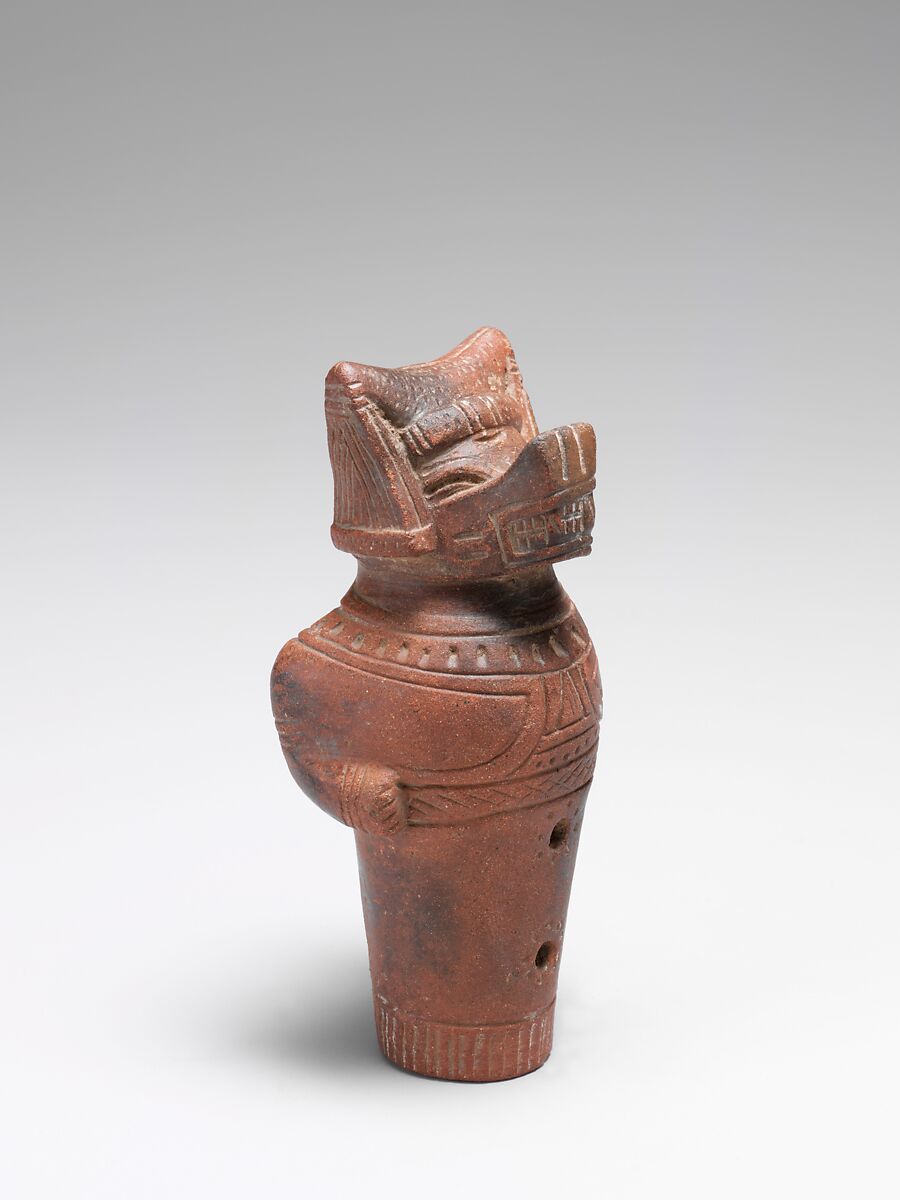 Flute, Ceramic, Tairona People; Gayraca style 