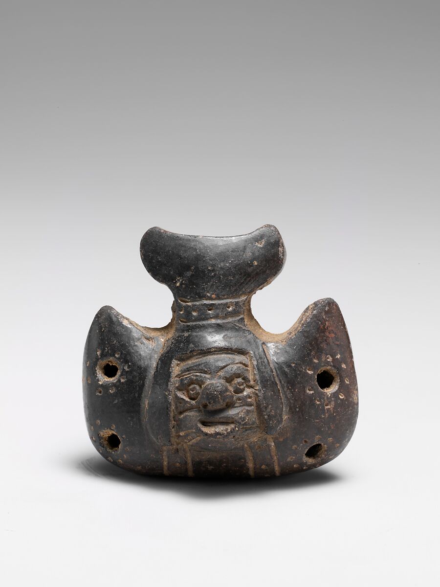 Ocarina, Ceramic, Tairona People; Gayraca style 