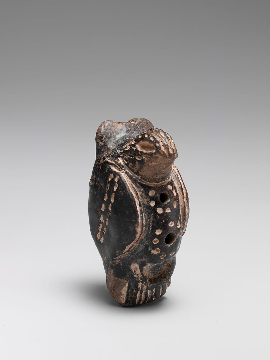 Flute, Ceramic, Tairona People; La Aguja Style 