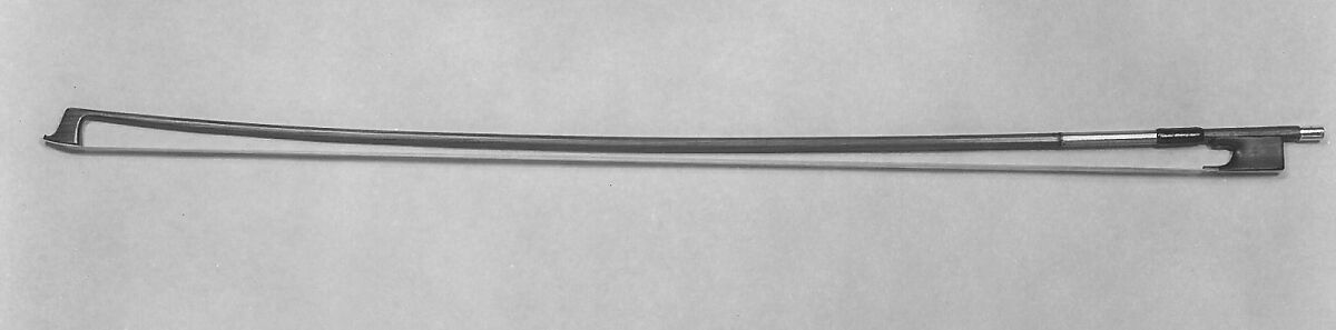 Violin Bow, John "Kew" Dodd (British, London 1752–1839 Kew, England), Pernambuco, leather, ivory, ebony, gold, mother-of-pearl, horsehair, British 