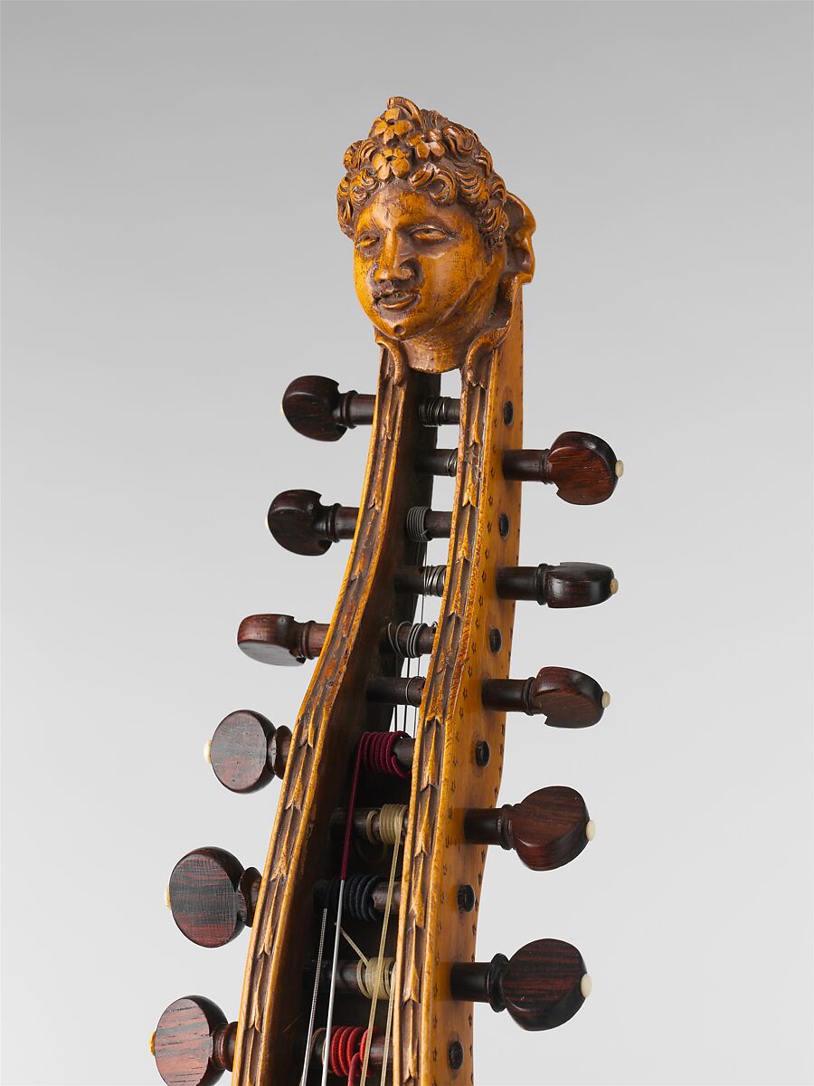 Viola d'Amore, Attributed to Jean-Nicolas Lambert (French, Saint-Laurent near Epinal 1708–1759 Paris), Wood, French