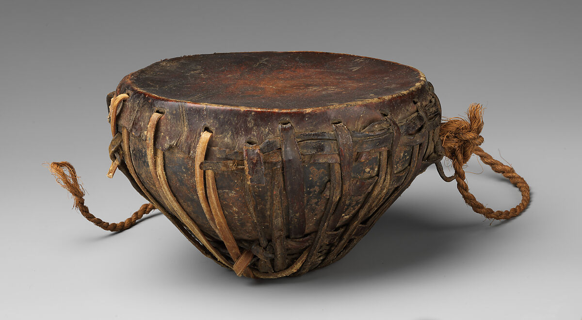 Tyamko, Wood, brass, Nepalese