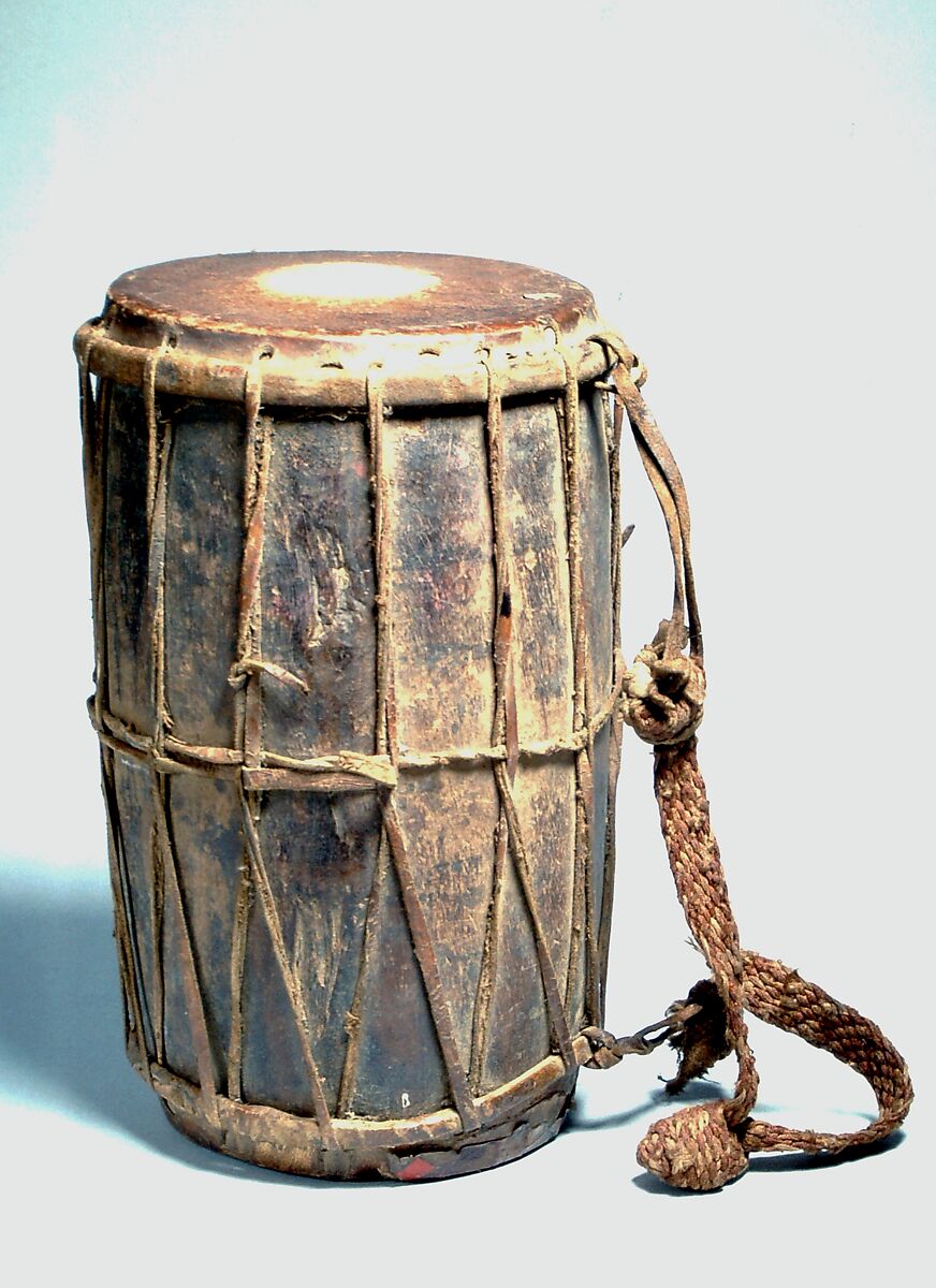 Dholaki, Wood, hide, Nepalese 