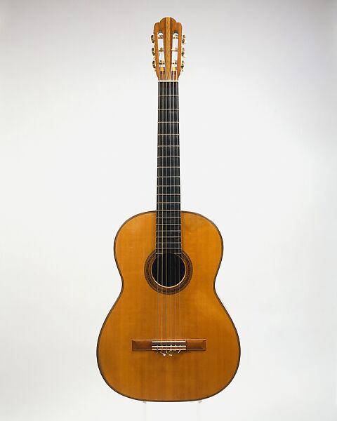 Guitar, Hermann Hauser (German, Munich 1882–1952 Reisbach), Spruce, rosewood, mahogany, bone or ivory, ebony, German