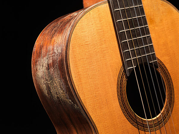 Guitar, Hermann Hauser (German, Munich 1882–1952 Reisbach), Spruce, rosewood, mahogany, bone or ivory, ebony, German