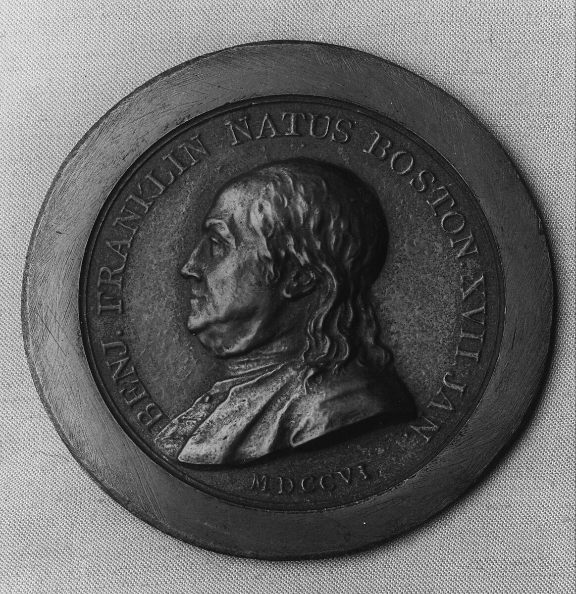 Medallion, After Augustin Dupré (French, Saint-Etienne 1748–1833 Armentières-en-Brie), Galvano-reproduction