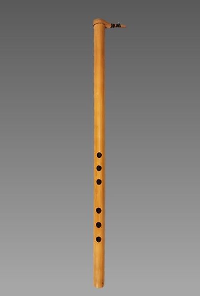 Suling (ring flute), Cane, palm fiber, Javanese Sundanese) 