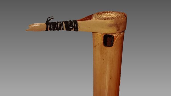 Suling (ring flute), Cane, palm fiber, Javanese Sundanese)