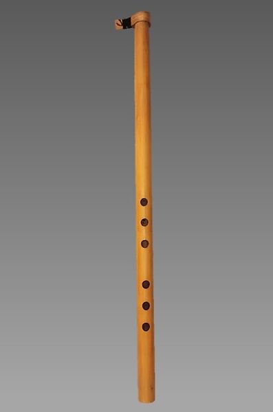 Suling, Cane,  palm fiber, Indonesian (Java) 