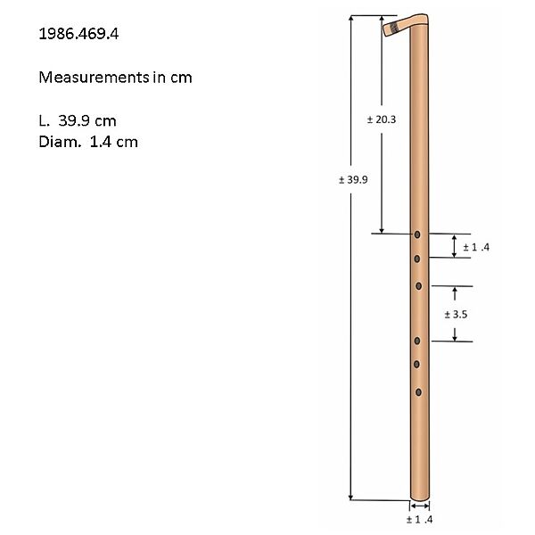 Suling, Cane,  palm fiber, Indonesian (Java)