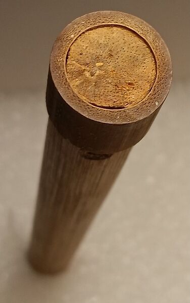 Duct Flute, Cane, palm fiber, Indian