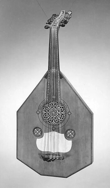 Ūd, Toufighe Jahromi, Wood, metal and nylon strings, celluloid, American