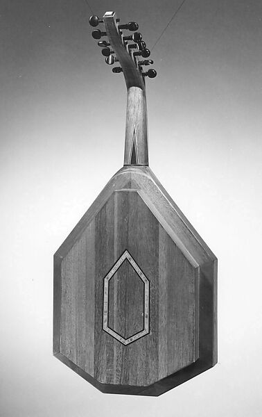 Ūd, Toufighe Jahromi, Wood, metal and nylon strings, celluloid, American