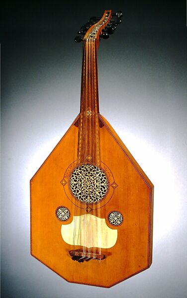 Ūd, Toufighe Jahromi, Wood, metal and nylon strings, celluloid, American 