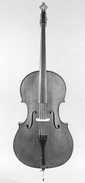 Contrabass Violin, Carleen M. Hutchins (Springfield, Massachusetts, 1911–2007 Wolfeboro, New Hampshire), Spruce, maple, American 