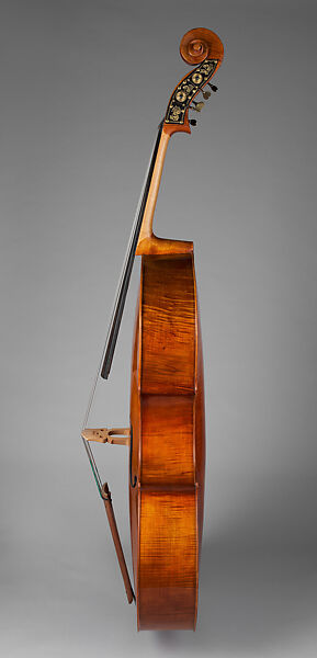 Contrabass Violin, Carleen M. Hutchins (Springfield, Massachusetts, 1911–2007 Wolfeboro, New Hampshire), Spruce, maple, American