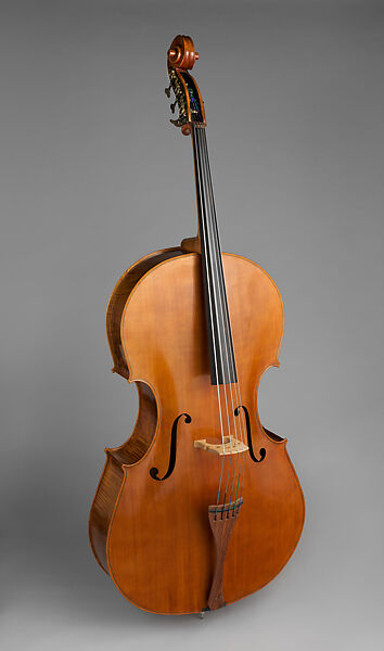 Contrabass Violin, Carleen M. Hutchins (Springfield, Massachusetts, 1911–2007 Wolfeboro, New Hampshire), Spruce, maple, American