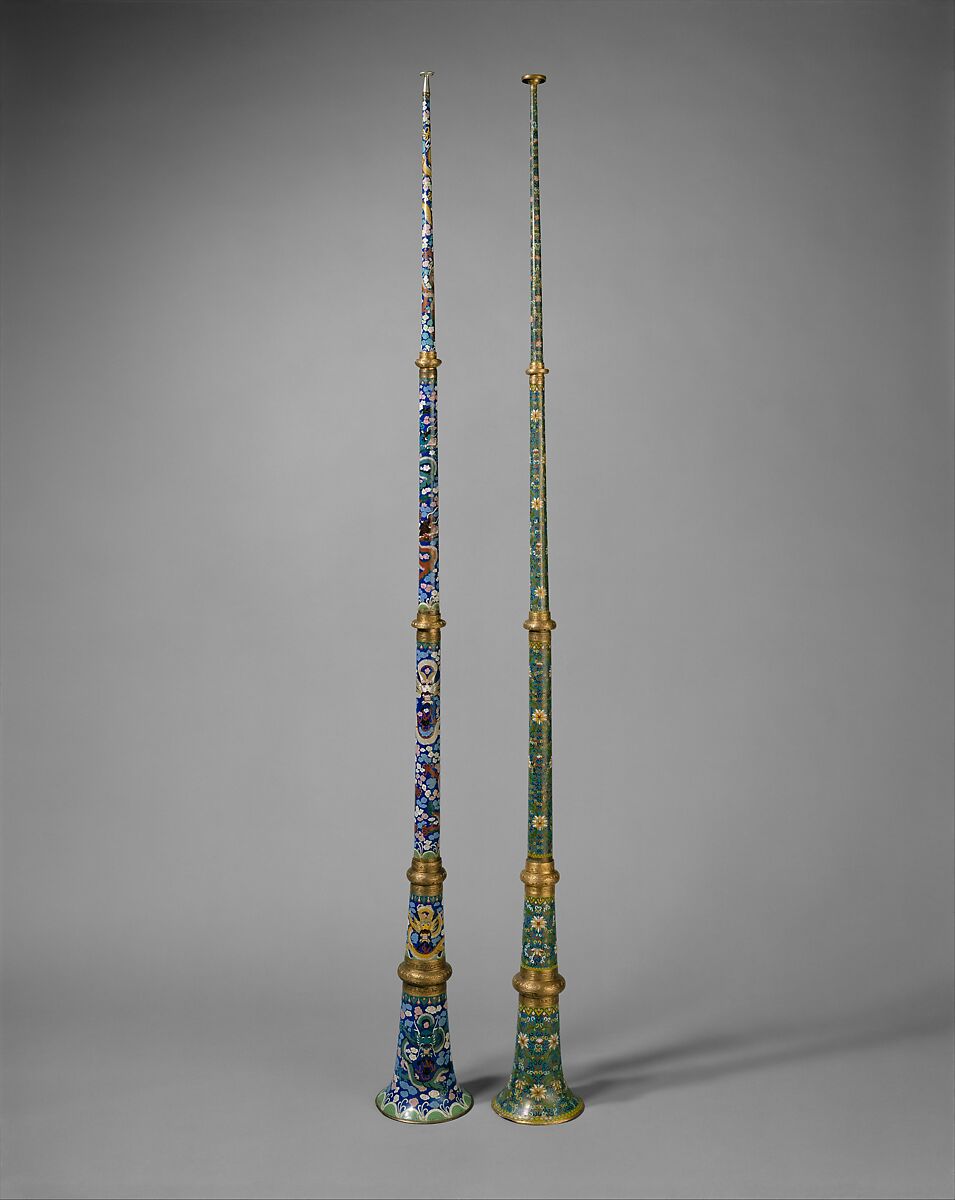 Dung Chen, Cloisonne brass, Chinese 
