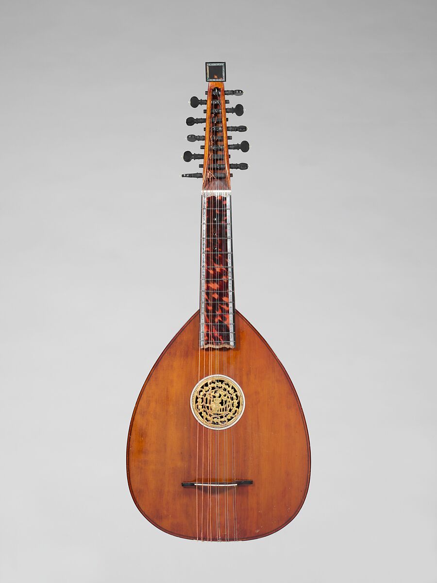 English Guitar, Wood, British