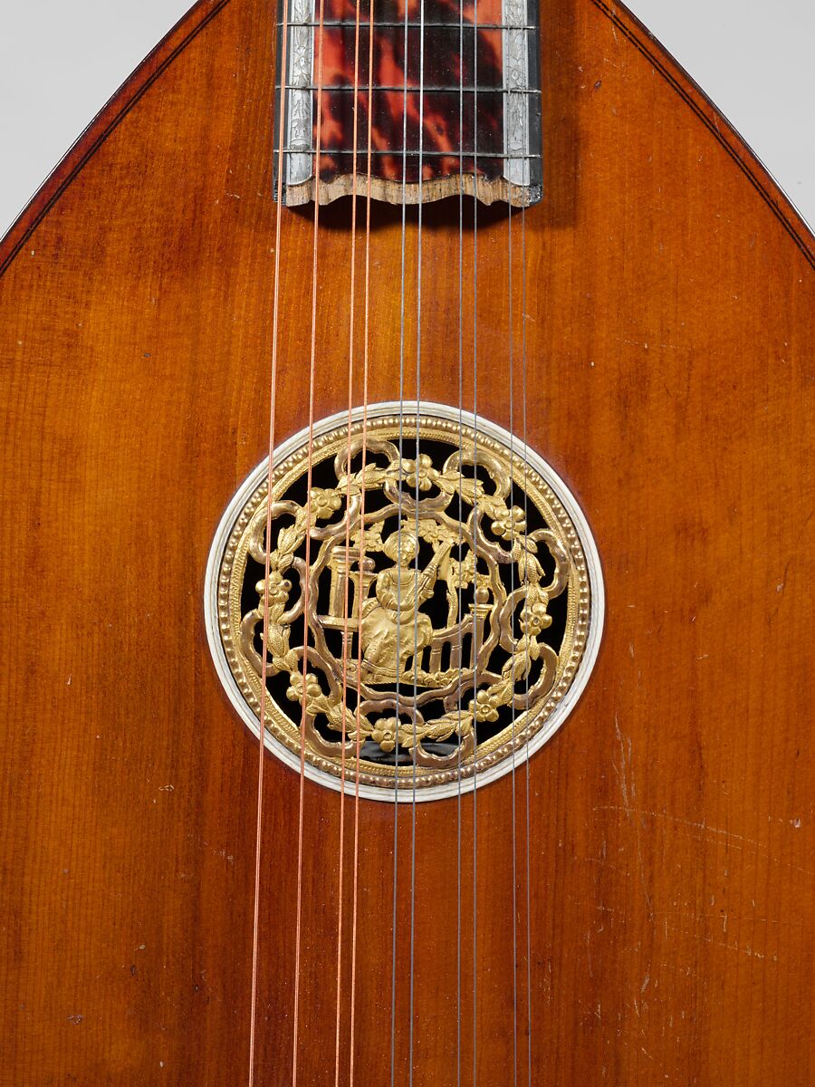 English Guitar, Wood, British