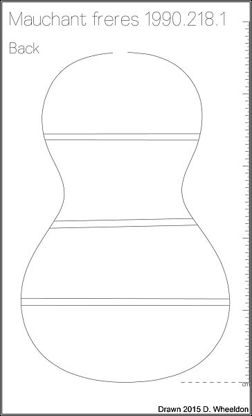 Guitar, Mauchant frères, Wood, French