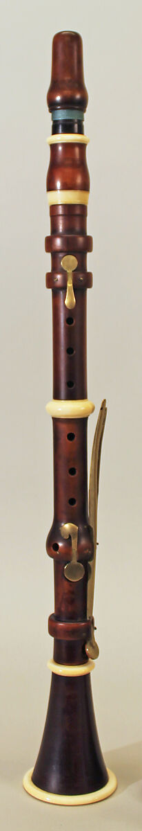 Clarinet in E-flat, Henry H. Prentiss (American, Roxbury, Massachusetts 1801–1860 Boston), Wood, American 