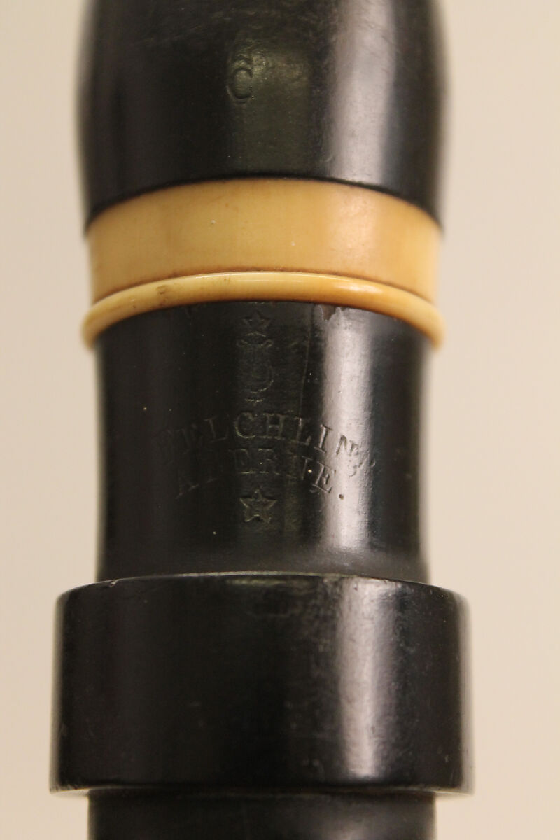 Clarinet in C, Josef Karl Anton "Charles" Felchlin (Swiss, Schwyz? 1800–1855 Bern?), Wood, silver, ivory, Swiss