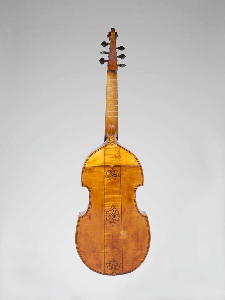 Division Viol, Attributed to Barak Norman (British, 1651–1724 London), Wood, British