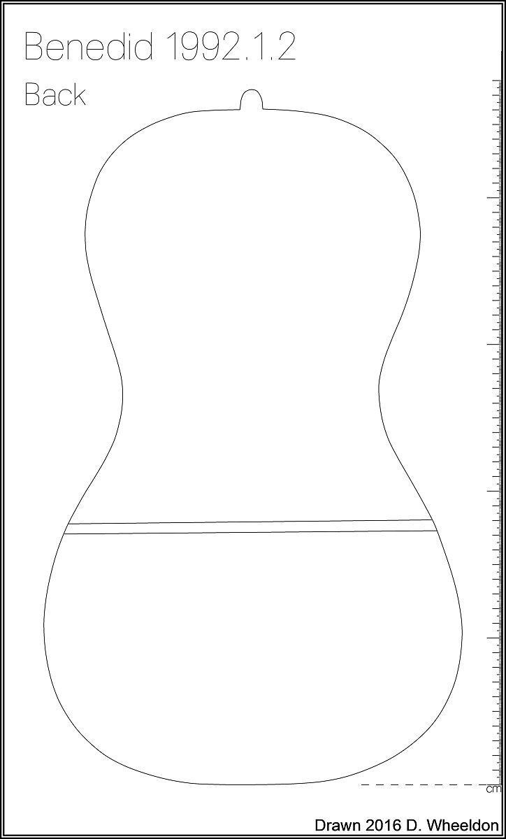 Guitar, Joseph Benedid (Cadiz, 1760–1836), Pine, ebony, maple, bone, mahogany, Spanish