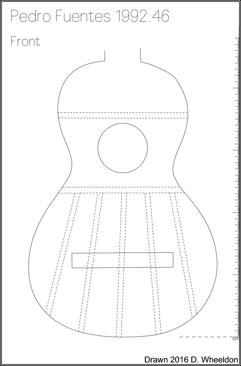 Guitar, Pedro Fuentes (Spanish, Zaragoza active ca. 1860s), Pine, maple, mahogany, walnut, ebony, Spanish