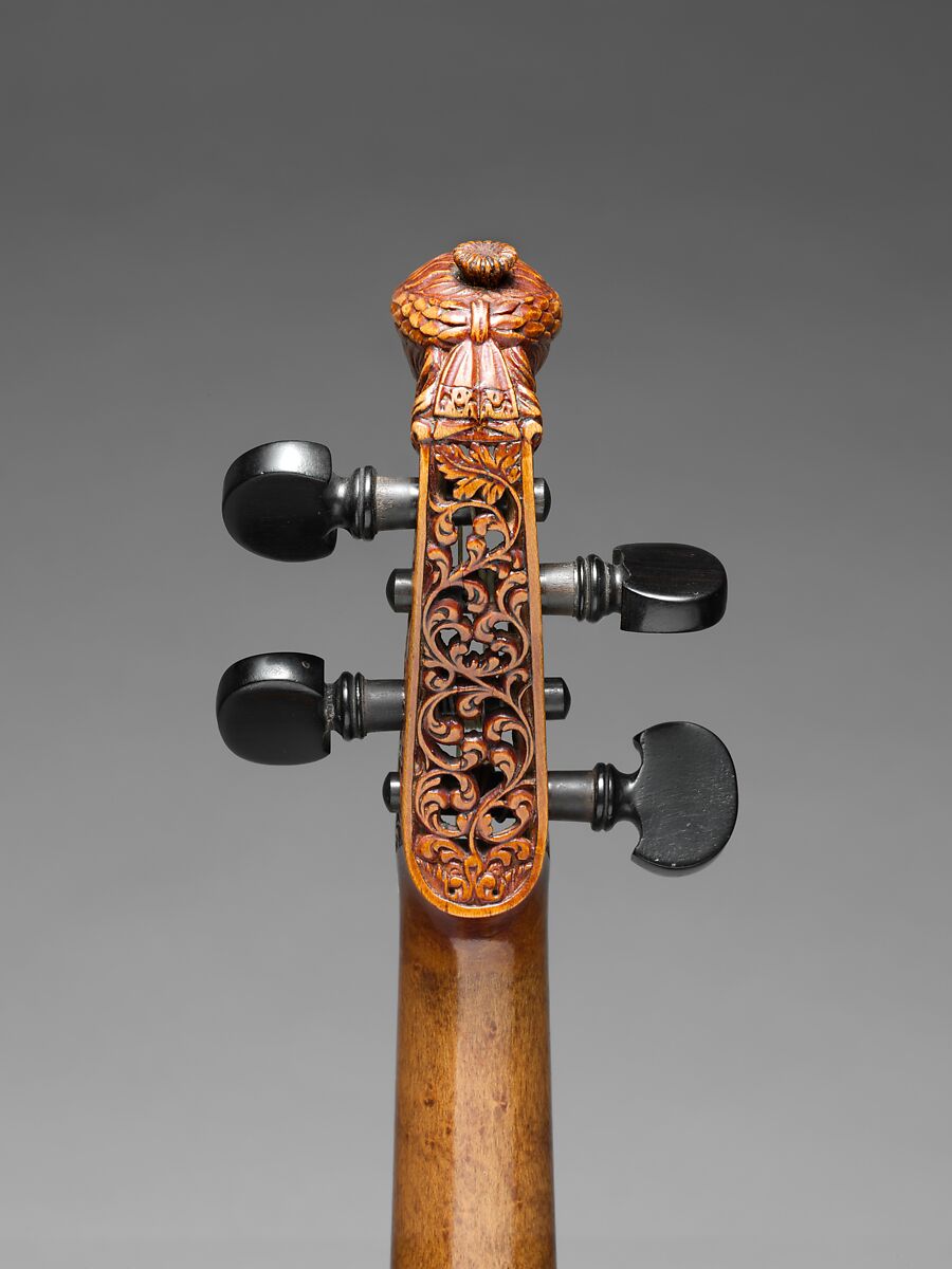 Violin, Joachim Tielke (German, 1641–1719), Spruce, maple, German