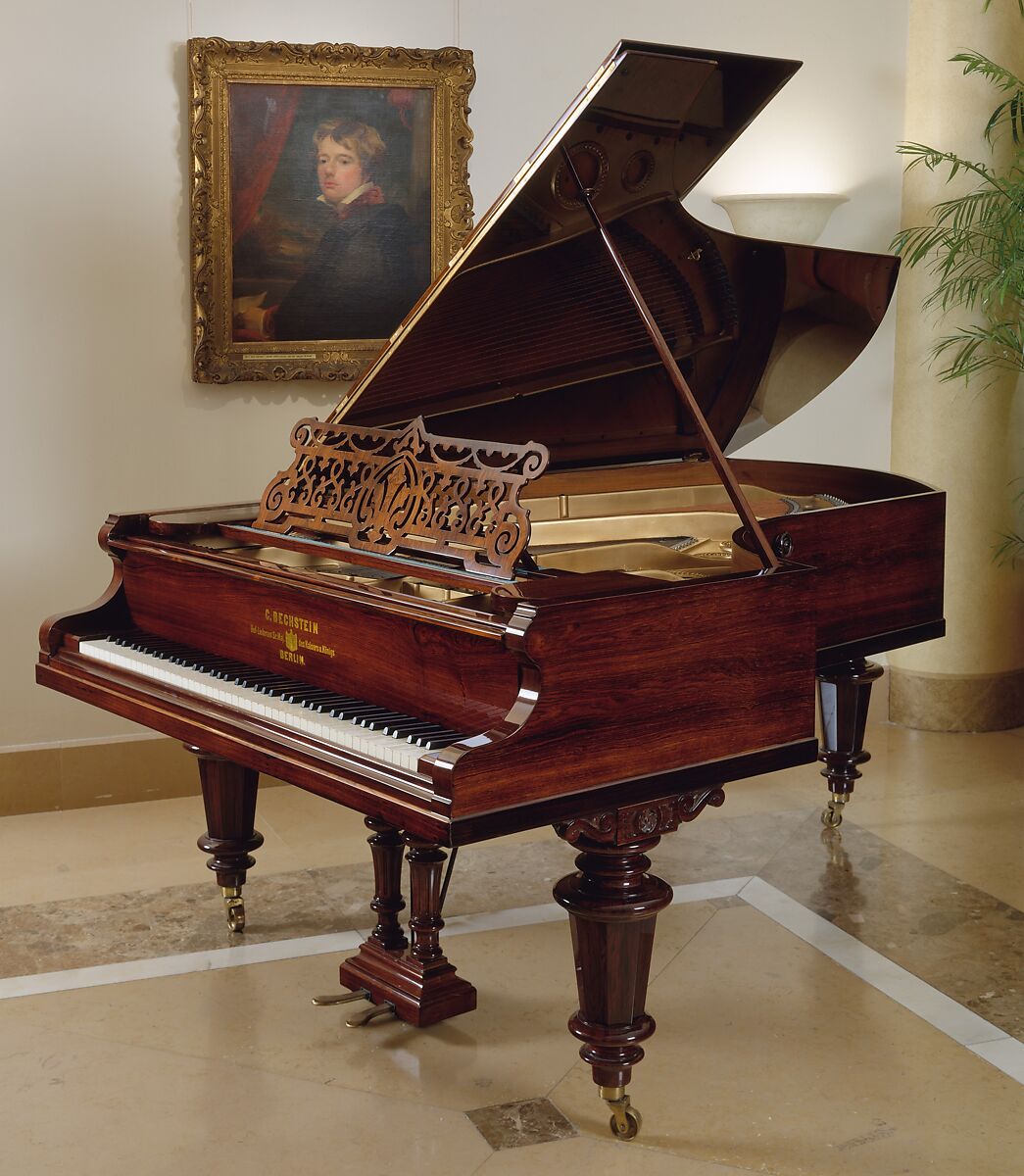 Grand Piano, Carl Bechstein (Gotha 1826–1900 Berlin), Wood, metal, various materials, German 