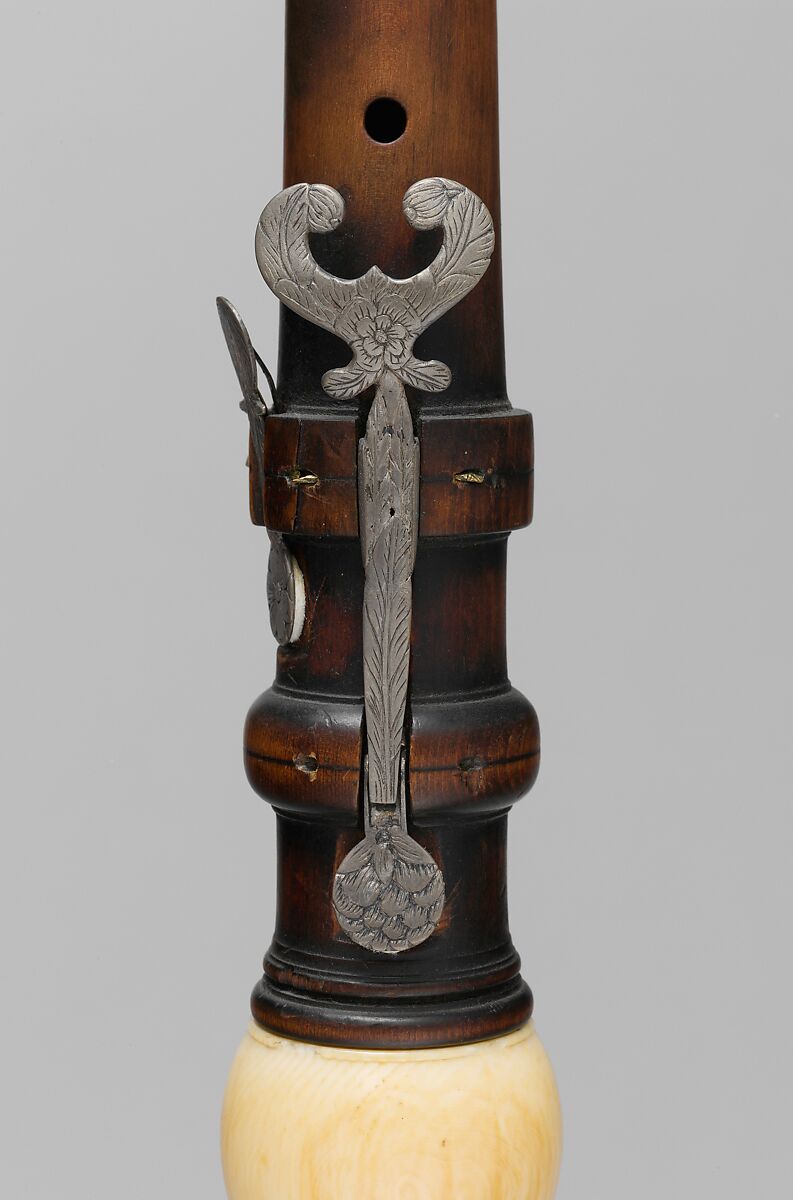 Oboe, Castel (Italian? active second quarter 18th century to late 18th century), Wood, ivory, metal, Italian