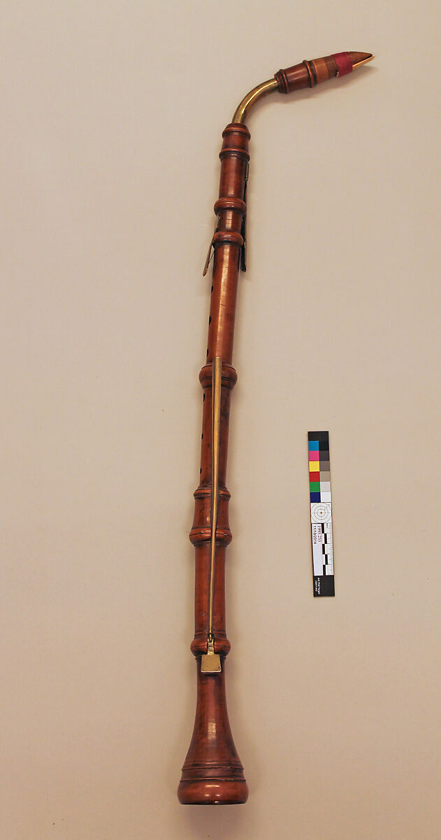 Clarinet d'Amore in G, Boxwood, brass, German 