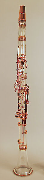 Clarinet in B-flat, Buffet, Crampon &amp; Cie. (founded 1859) (mouthpiece), Plastic, metal, French 