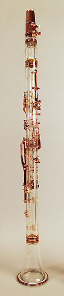 Clarinet in B-flat, Buffet, Crampon &amp; Cie. (founded 1859) (mouthpiece), Plastic, metal, French