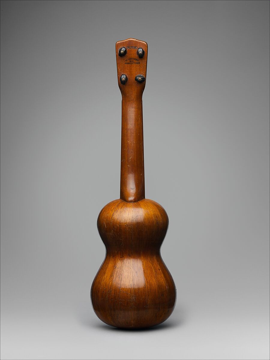 Ukulele, Nicòla Turturro (American, Bitonto, Italy 1872–1953 New York), Mahogany, rosewood, America